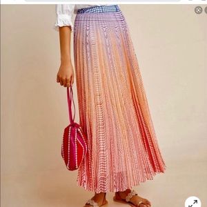 NWT Anthropologie Dawn Maxi Skirt 6
